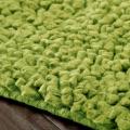 Hand-woven Nimbus Lime Green Wool Rug (8'x10')