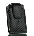 Motorola Droid Carbon Fiber Style Vertical Belt Clip Case with Screen Protector