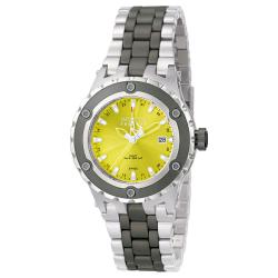 Invicta Midsize Men's Reserve Stainless Steel & Gunmetal GMT Watch