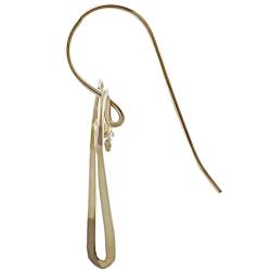 Tressa Goldfill and Alloy CZ Heart Earrings