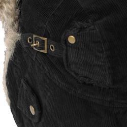 Boston Traveler Men's Corduroy Faux Fur Trapper Hat