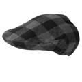 Boston Traveler Men's Plaid Ivy Flap Cap