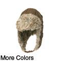 Boston Traveler Men's Corduroy Faux Fur Trapper Hat
