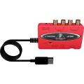 Behringer U-Control Ultra-Low Latency 2 In/2 Out USB Audio Interface/ Digital Output/ Software Bundle