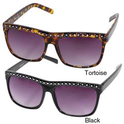 Adi Designs CE1348 Women's Fashion Rhinestone Accent Sunglasses