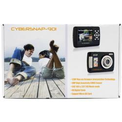 SVP Cybersnap 901 9MP 2.4-inch LCD Black Digital Camera/ Video Recorder with Micro SD 8GB