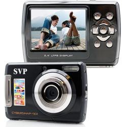 SVP Cybersnap 901 9MP 2.4-inch LCD Black Digital Camera/ Video Recorder