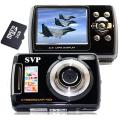 SVP Cybersnap 901 9MP 2.4-inch LCD Black Digital Camera/ Video Recorder with ...