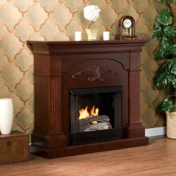 Gilbert Mahogany Gel Fireplace