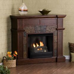 Hollandale Espresso Gel Fireplace