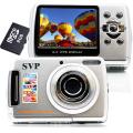 SVP Cybersnap 901 9MP 2.4-inch LCD Silver Digital Camera/ Video Recorder with Micro SD 8GB