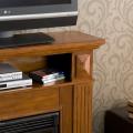 Free supportive hints on mahogany Federal Raines Mahogany Media Console Electric Fireplace