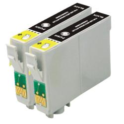 Epson T048120, T0481 Compatible Remanufactured Ink Cartridge(Pack of 2)