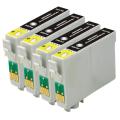 Epson T060120 Compatible (Remanufactured) Ink Cartridge (4-Pack)
