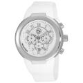Philip Stein Men's 'Active' White Strap Chronograph Watch