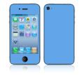 'Simply Blue' Apple iPhone 4 Vinyl Skin