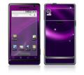 Motorola Droid Abstract Purple Decal Skin