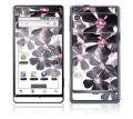 Motorola Droid Asian Flower Decal Skin