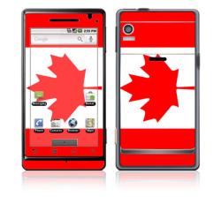 'Canadian Flag' Motorola Droid Decal Skin