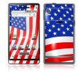 'I Love America' Motorola Droid Decal Skin