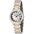 Rotary Women's Silver Textured Dial Two Tone Watch