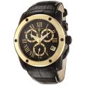 Swiss Legend Men's Traveler Black Leather Chronograph Watch
