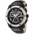 Swiss Legend Men's Traveler Black Leather Chronograph Watch