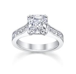 14k White Gold 1 5/8ct TDW Diamond Engagement Ring (H-I, VS1-VS2)