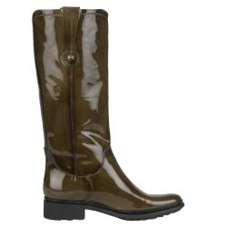 Tremp Women's Taupe Vinyl Snow Boots