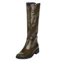 Tremp Women's Taupe Vinyl Snow Boots