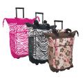 Olympia Sports Plus Pattern 20-inch Rolling Shopper Tote