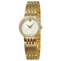 Movado Women's 'Esperanza' Goldtone Steel Quartz Diamond Watch