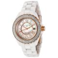 Swiss Legend Women's Karamica White Ceramic White Diamond Watch