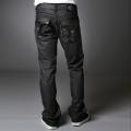 Laguna Beach Jean Company Men's Dana Point Straight Leg Black Jeans
