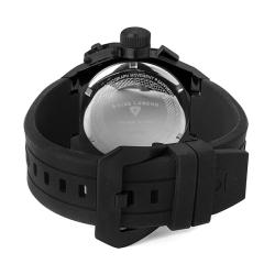 Swiss Legend Men's Trimix Diver Black Rubber Chronograph Watch