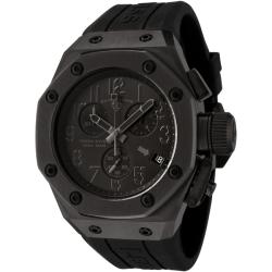 Swiss Legend Men's Trimix Diver Black Rubber Chronograph Watch