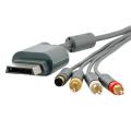 Composite and S-video Cable for Microsoft Xbox 360