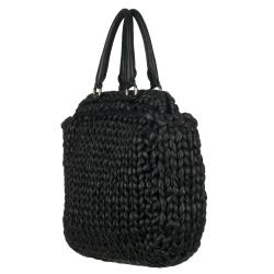 Prada Women's Black Nappa Leather Tote Bag