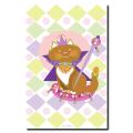 Grace Riley 'Pretty Kitty Princess' Canvas Art