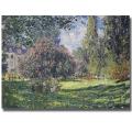 Claude Monet 'The Parc Monceau' Canvas Art