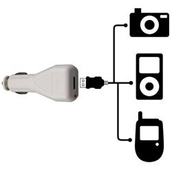White 4-piece Stand/ Screen/ Protector/ Charger for Apple iPad