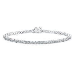 14k White Gold 2ct TDW Diamond Dreams Tennis Bracelet (G-H,SI2)