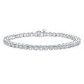 14k White Gold 3ct TDW 4-prong Diamond Tennis Bracelet (G-H, SI2)
