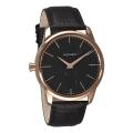 Azzaro Men's 'Legend' Rose PVD Black Strap Watch