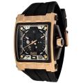 Elini Men's Captain Black Silicon Automatic Watch
