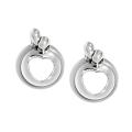 Sterling Silver Hearts of Promise 'Mother and Child' Earrings