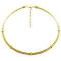 14k Yellow Gold Carnival Choker Necklace