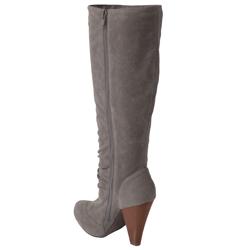 Journee Collection Women's 'Brenda-2' High Heel Faux Suede Slouch Boots