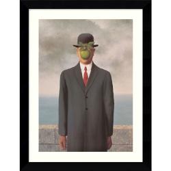 Rene Magritte 'The Son of Man' Framed Art Print