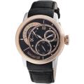 Lancaster Italy Men's Narciso Retrograde Black Dial Watch